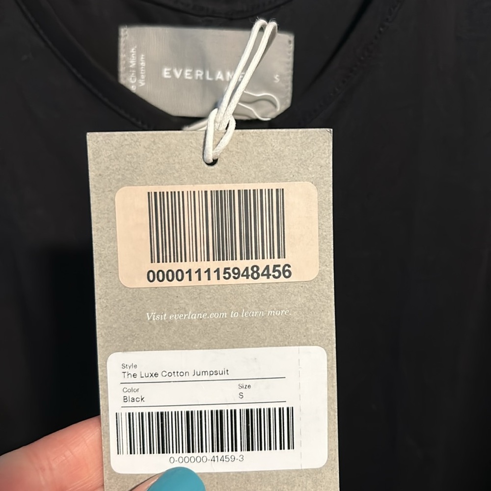 NWT Everlane The Luxe Cotton Jumpsuit - Picture 16 of 16